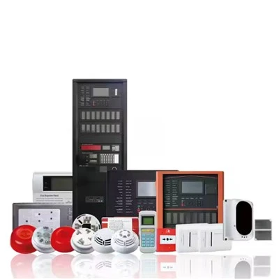 Sistema de controle de incêndio endereçável sistema de alarme de incêndio completo conectar detector de fumaça